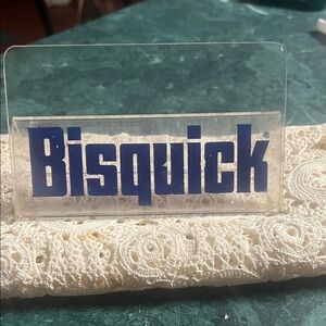 Bisquick Acrylic Sign